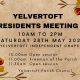 Resident meeting advert May 2022